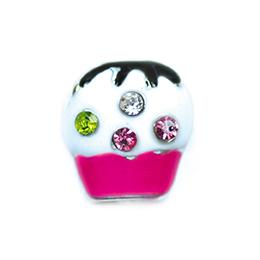 Charm cupcakes con brillantitos