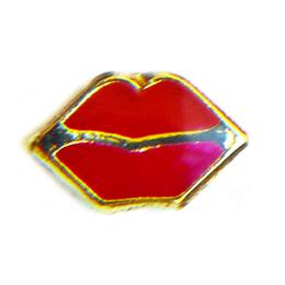 Charm labios rojos