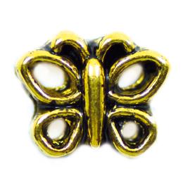 Charm mariposa dorada