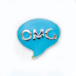 Charm OMG azul