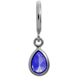 Colgante Plata / Azul