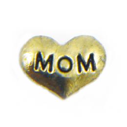 CHARM CORAZON DORADO MOM