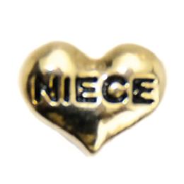 charm corazon niece dorado