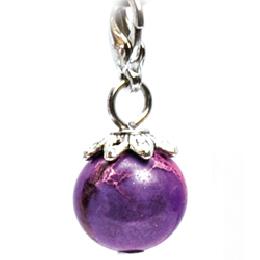 Dangle perla violeta