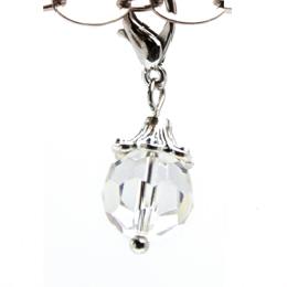 Dangle piedra transparente