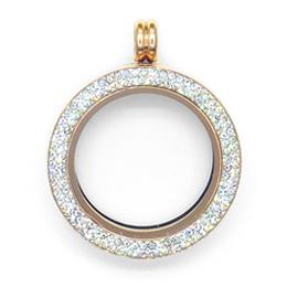 Locket rosa con opiedras 35mm