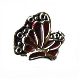 charm mariposa roja