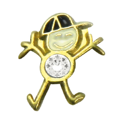 charm Niño dorado Abril