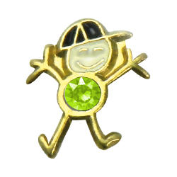 charm Niño dorado Agosto