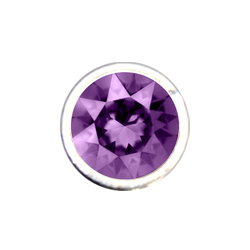 charm Piedra vicelada plata Febrero