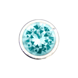 charm Piedra vicelada plata Marzo