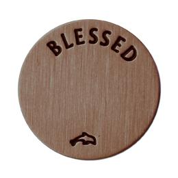 Plate grande chocolate blessed