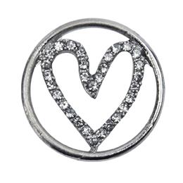 Window plate corazon piedras